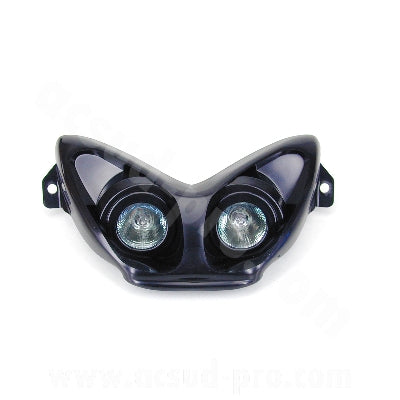 DOUBLE OPTIQUE TNT HALOGENE FUTURA ADAPT. MBK NITRO / YAMAHA AEROX NOIR