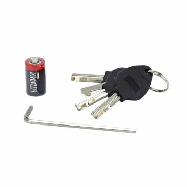 ANTIVOL BLOQUE DISQUE ARMLOCK CK9 INOX AVEC ALARME SONORE DIAM 10mm 120 Db (CLASSE SRA) (GARANTIE 10 ans)