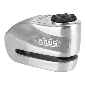 ANTIVOL BLOQUE DISQUE ABUS GRANIT 8008 AVEC ALARME SONORE 100Db DIAM 16mm INOX (CLASSE SRA)