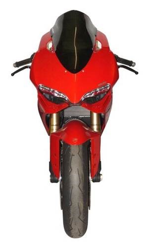 Bulle pour Ducati 1199 Panigale Double Courbure Bleue