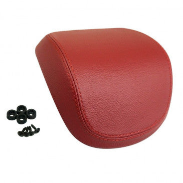 DOSSERET DE TOP CASE ROUGE ORIGINE PIAGGIO 50-125 VESPA PRIMAVERA 2012>