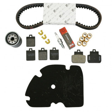 KIT ENTRETIEN MAXISCOOTER ORIGINE PIAGGIO 125 MP3 2006> (AVEC PLAQUETTES DE FREIN)