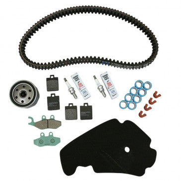 KIT ENTRETIEN MAXISCOOTER ORIGINE PIAGGIO 500 MP3 2010>2013 (AVEC PLAQUETTES DE FREIN)