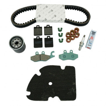 KIT ENTRETIEN MAXISCOOTER ORIGINE PIAGGIO 300 MP3 2010>2013 (AVEC PLAQUETTES DE FREIN)