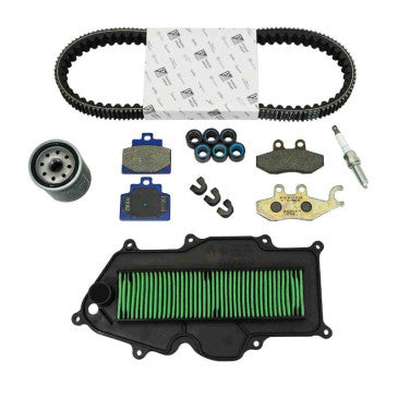 KIT ENTRETIEN MAXISCOOTER ORIGINE PIAGGIO 125 VESPA GTS 2016> (AVEC PLAQUETTES DE FREIN)