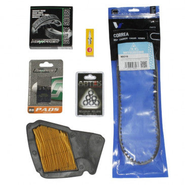 IT ENTRETIEN SCOOT ADAPTABLE MBK 50 OVETTO 4T/YAMAHA 50 NEOS 4T (PACK 6 PIECES)