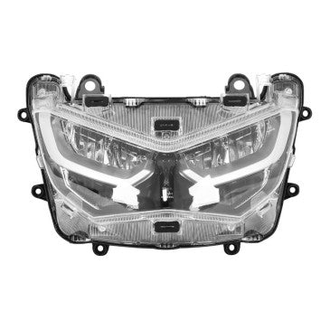 PHARE/OPTIQUE MAXISCOOTER ADAPTABLE YAMAHA 125 N-MAX 2021> A LED (HOMOLOGUE CE)