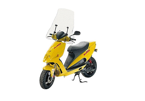 Parebrise Malaguti F12 Haut sans Bord