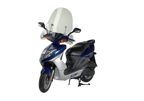 Parebrise Sym Shark 125 Haut avec Bord