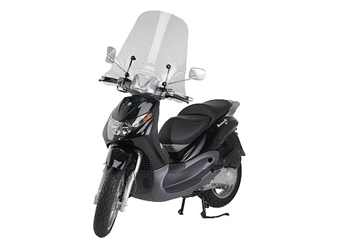 Parebrise Piaggio Beverly 2001 - Moyen sans Bord Hauteur 550mm Largeur 750mm