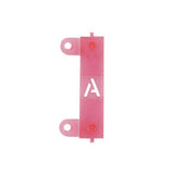 POCHOIR GRAVAGE TGV ALPHA EN LIGNE LETTRE A (SACHET DE 20)