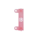 POCHOIR GRAVAGE TGV ALPHA EN LIGNE LETTRE B (SACHET DE 20)