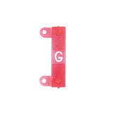 POCHOIR GRAVAGE TGV ALPHA EN LIGNE LETTRE G (SACHET DE 20)