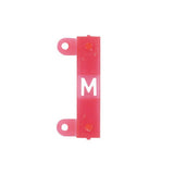 POCHOIR GRAVAGE TGV ALPHA EN LIGNE LETTRE M (SACHET DE 20)