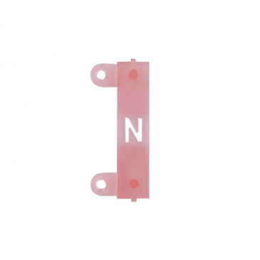 POCHOIR GRAVAGE TGV ALPHA EN LIGNE LETTRE N (SACHET DE 20)