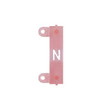 POCHOIR GRAVAGE TGV ALPHA EN LIGNE LETTRE N (SACHET DE 20)