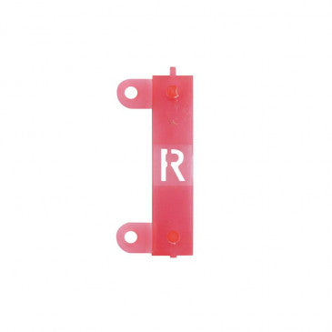 POCHOIR GRAVAGE TGV ALPHA EN LIGNE LETTRE R (SACHET DE 20)