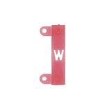 POCHOIR GRAVAGE TGV ALPHA EN LIGNE LETTRE W (SACHET DE 20)