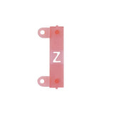 POCHOIR GRAVAGE TGV ALPHA EN LIGNE LETTRE Z (SACHET DE 20)
