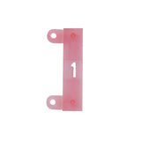 POCHOIR GRAVAGE TGV NUMERIQUE EN LIGNE CHIFFRE 1 (SACHET DE 20)