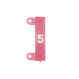 POCHOIR GRAVAGE TGV NUMERIQUE EN LIGNE CHIFFRE 5 (SACHET DE 20)