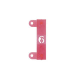 POCHOIR GRAVAGE TGV NUMERIQUE EN LIGNE CHIFFRE 6 (SACHET DE 20)
