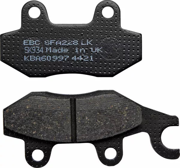 Plaquettes de frein avant Organique  EBC Racing PEUGEOT CITYSTAR 125 2011-2019
