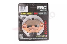 Plaquettes de frein arrières  Métal fritté  EBC Racing PEUGEOT METROPOLIS 400