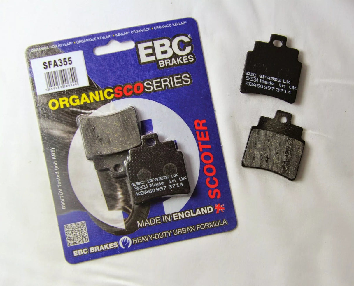 Plaquettes de frein arrières Organique  EBC Racing PEUGEOT METROPOLIS 400