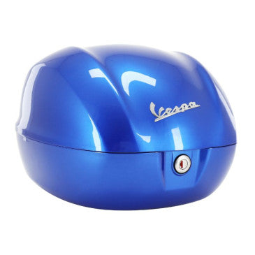 TOP CASE 32L ORIGINE PIAGGIO 50-125 VESPA PRIMAVERA/SPRINT 2013> BLEU 261/A (SANS DOSSERET)