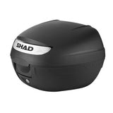 TOP CASE SHAD SH26 NOIR 26L AVEC PLATINE POUR SCOOTER/MAXISCOOTER (CONTENANCE 1 CASQUE INTEGRAL)