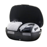 TOP CASE SHAD SH45 NOIR 45L AVEC PLATINE (CONTENANCE 2 CASQUES INTEGRAUX) (L56xH32,5xP41cm)