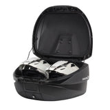 TOP CASE SHAD SH59X EXPANDABLE ALUMINIUM 59L AVEC PLATINE (3 VOLUMES POSSIBLES 46/52/59L) CONTENANCE 2 CASQUES INTEGRAUX