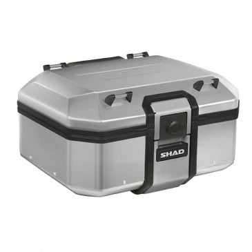 TOP CASE SHAD TR37 TERRA 37L AVEC LOCK SYSTEM - CAPACITE 2 CASQUES JET (Platine vendue séparemment)