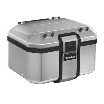 TOP CASE SHAD TR48 TERRA 48L AVEC LOCK SYSTEM - CAPACITE 2 CASQUES INTEGRAUX (Platine vendue séparemment)