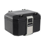 TOP CASE SHAD TR55 TERRA 55L BLACK EDITION AVEC LOCK SYSTEM - CAPACITE 2 CASQUES JET (Platine vendue séparemment)